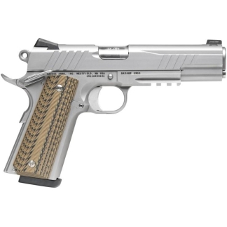 Savage 1911 Gov't Style Handgun .45 Auto 8rd Magazines (2) 5" Barrel Stainless Steel with Rail