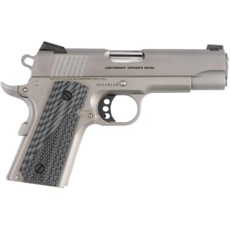 Colt Lightweight Officer Single Action Handgun .45 Auto 7rd Magazine 4.25" Barrel G10 Grips