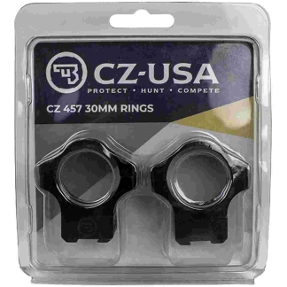 CZ 457/455 Scope Rings 30mm 11mm Dovetail, Height 0.575 in. Fits 457, 455