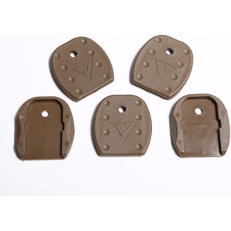 TangoDown Vickers Tactical Magazine Floor Plates for Glock 5pk Tan