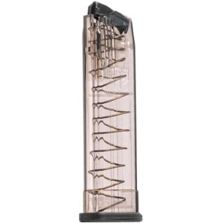ETS MAGAZINE H&K VP9 9MM 21RD - EXTENDED CARBON SMOKE