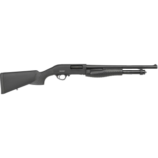 Escort Slugger Pump Shotgun 12ga 3" Chamber 5rd Capacity 18" Barrel Black Synthetic Stock