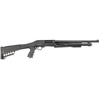 Escort Slugger Tactical Pump Shotgun 12ga 3" Chamber 5rd Capacity 18" Barrel Black Synthetic Stock