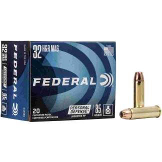 Federal Premium Personal Defense Handgun Ammo 32 H&R Mag. 85 gr. JHP 20 rd.