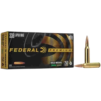FED GOLD MDL 338LAP 250GR BTHP 20/