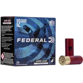 Federal Game-Shok Hi-Brass Load 12 ga. 2.75 in. 1 1/4 oz. 5 Shot 25 rd.