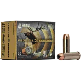 Federal Premium Vital-Shok Handgun Ammunition .44 Mag 280 gr SAF 1170 fps 20/box