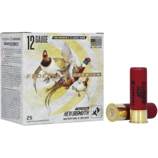 Federal Hevi-Bismuth Shotshells 12ga 3" 1-3/8oz 1450 fps #4 25/ct