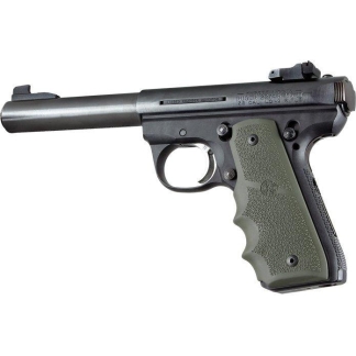 Ruger 22/45 RP Rubber Grip with Finger Grooves OD Green