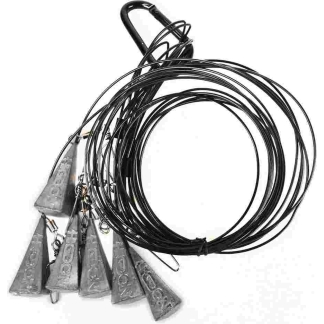 Higdon Outdoors Battleship Rig 54" with 6oz Weight 6pk