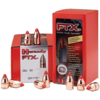HORNADY BULLETS 45 CAL .458 - 325GR FTX 50CT 15BX/CS