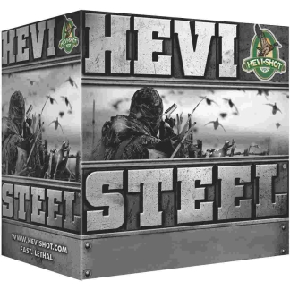 HEVI-Shot HEVI-Steel Shotshells 12 ga 2-3/4" 1-1/8 oz 1500 fps #2 25/Box