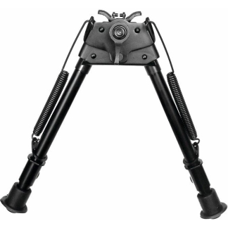 TacShield Heavy Duty Bi-pod Pivot Adjustable 9"-13" Matte Black