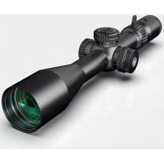 Swampfox Warhawk 5-25x56 Rifle Scope FFP Sharpshooter MIL Reticle Black