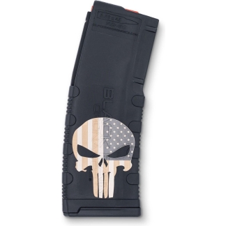 Black Rain Ordnance Lasered AR15 Magazine Punisher with Flag 30 rd.