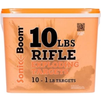 Sonic Boom Exploding Rifle Targets 1 lb. 10 pk.