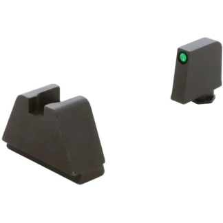 Ameriglo 4XL Tritium Night Sight Set for Glock Green Front Black