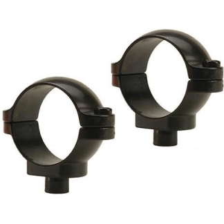 Leupold Quick Release Scope Rings Gloss Black 1 in. Low