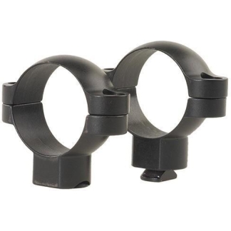 Leupold 2-Piece STD Windage Adjustable Steel Rings 30mm Super High Matte