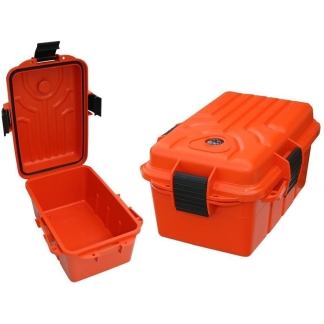 MTM SURVIVOR DRY BOX - LARGE 10"X7"X5" ORANGE