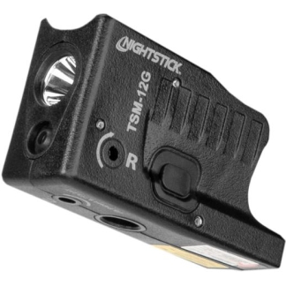 Nightstick Subcompact Weapon Light w/Green Laser for Glock Models G26/G27/G33/G39