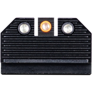 Night Fision Optics Ready Stealth Night Sight Set Orange Front Black Rear for Glock 43x MOS