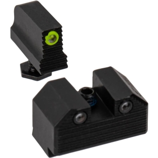 Optics Ready Stealth Night Sight Set Yellow Front Black Rear MOS Models 43x