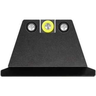 Night Fision Supressor Height Night Sight Set Yellow Front Black Back for S&W