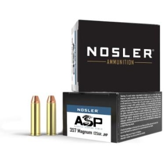 Nosler ASP Handgun Ammunition .44 Rem Mag 240gr JHP 1450 fps 20/ct