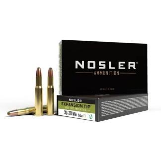 Nosler Expansion Tip Rifle Ammunition 30-30 Win. 150 gr. ET SP 20 rd.