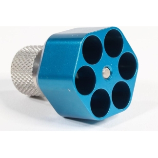 Pachmayr Aluminum Speedloader Ruger LCR SP101 327 Federal 6 Shot Blue