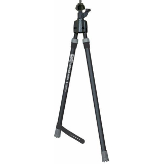 Primos Trigger Stick Gun Mounted Bipod Medium Black with Spartan Technology