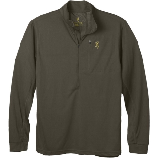 Browning Early Season 3/4 Zip Shirt Major Brown S