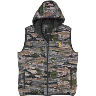 Browning Packable Puffer Hooded Vest Ovix S