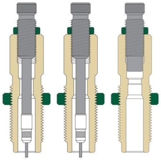 Redding Series A Deluxe Die Set for Bottleneck Cases - .223 Rem