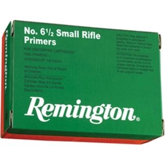 REMINGTON PRIMER 6-1/2 SMALL RIFLE 100 RD/BX 10BX/BRICK 5 BRICK/CS