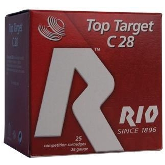 Rio Field Shotshells 28 ga 2 3/4" MAX 3/4 oz #8 1300 fps 25/ct