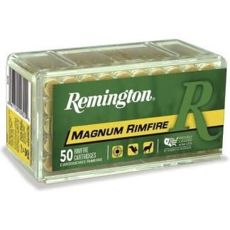 Remington Magnum Rimfire Ammo 22 Win. Mag. 40 gr. JHP 50 rd.