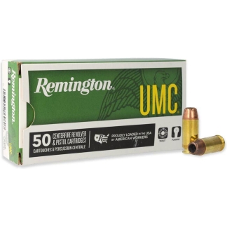 Remington UMC Handgun Ammo 40 S&W 180 gr. JHP 50 rd.