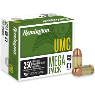Remington UMC Handgun Ammunition .380 ACP 95 gr FMJ 955 fps 250/ct