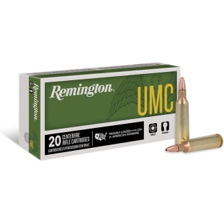 Remington UMC Centerfire Rifle Ammo 22-250 Rem. 45 gr. JHP 20 rd.