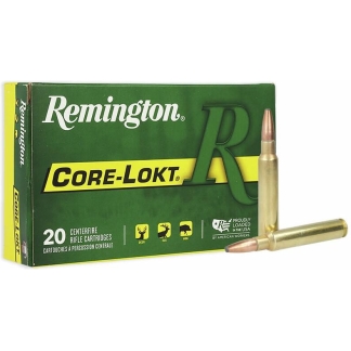 Remington Core-Lokt Centerfire Rifle Ammo 338 Rem. Ultra Mag. 250 gr. Core-Lokt PSP 20 rd.