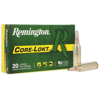 Remington Core-Lokt Centerfire Rifle Ammo 270 WSM 130 gr. Core-Lokt PSP 20 rd.