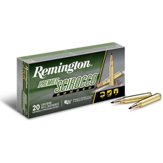 Remington Premier Scirocco Bonded Centerfire Ammo 30-06 Sprg. 150 gr. Swift Scirocco 20 rd.