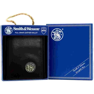 Smith & Wesson Tri-Fold Wallet Brown