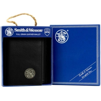 Smith & Wesson Tri-Fold Wallet Black
