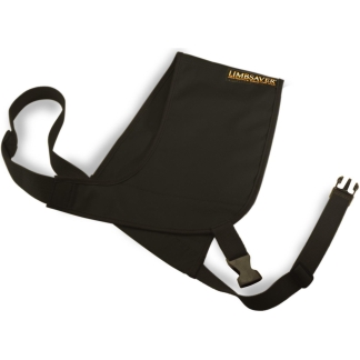 LimbSaver Strap-On Shooting Vest with Protective Shoulder Pad Black
