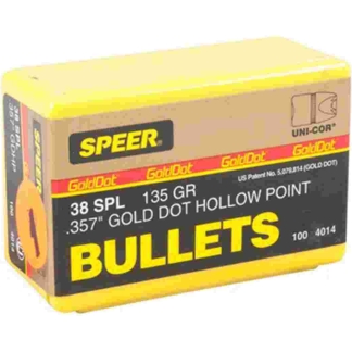 Speer Deep Curl Handgun Hunting Hunting Bullets .41 Mag .410" 210 gr DCHP 100/ct