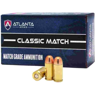 Atlanta Arms Classic Match Grade Ammo .380 ACP 100gr FMJ 800 fps 50/ct