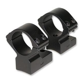 Talley Lightweight Alloy Scope Mounts - Black Anodized 1" - High Accumark - Magnum - Mark V (9 LUG)